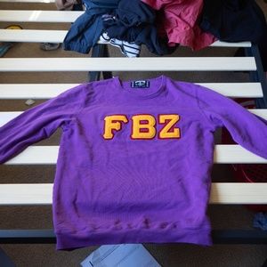 Flatbush Zombies Purple Crew neck L